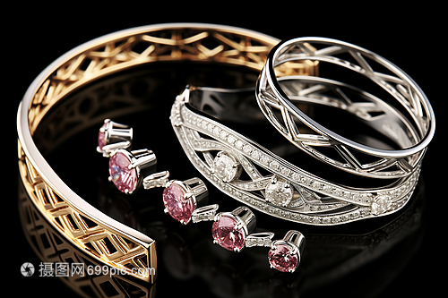 珠宝手环 腕间的奢华艺术与永恒传承