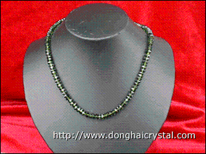 绿水晶项链 S0015 东海龙宫水晶公司的精美珠宝首饰